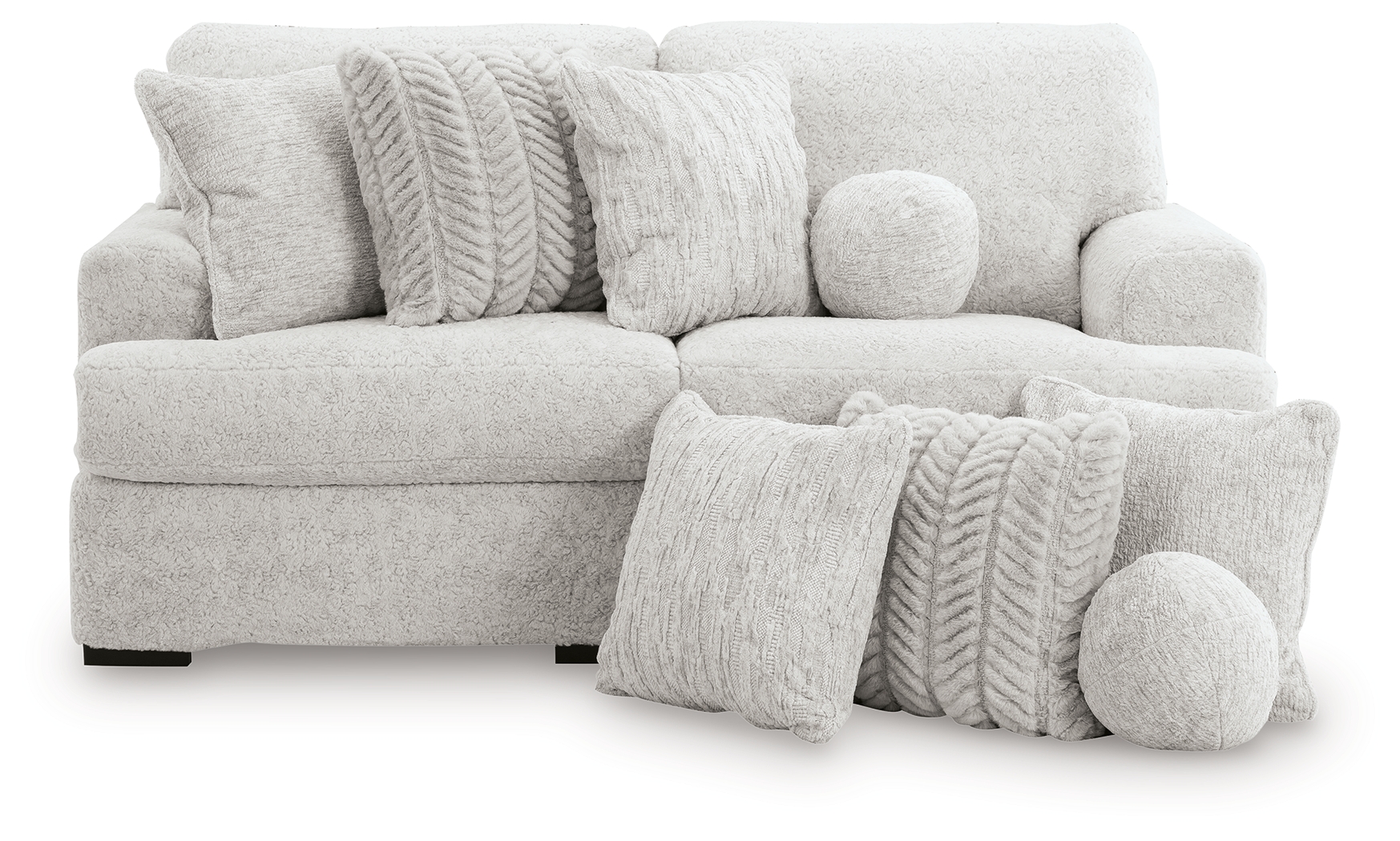 Cuddle Plush - 2-Piece Sectional - Arctic
