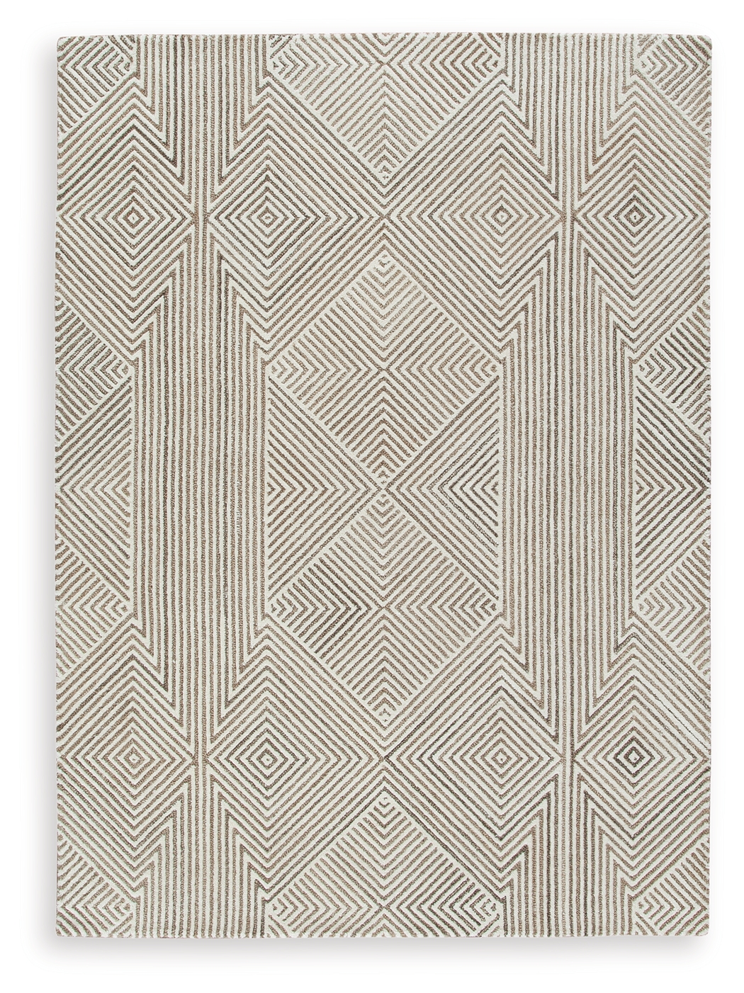 Jadott - 5' x 7' Rug - Beige / Brown