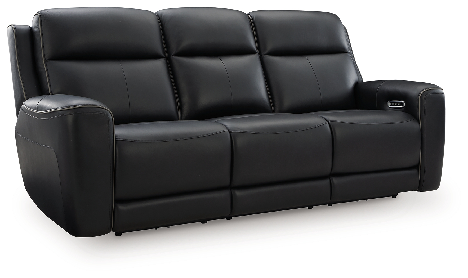 5Z-Comfort - Power Reclining Sofa With Adjustable Headrest - Onyx