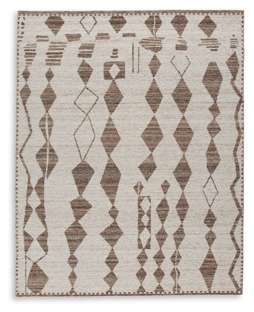 Brettler - 8' x 10' Rug - Beige / Brown