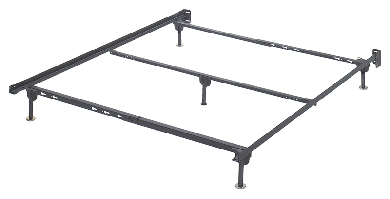Platform - Queen Bolt on Bed Frame - Metallic