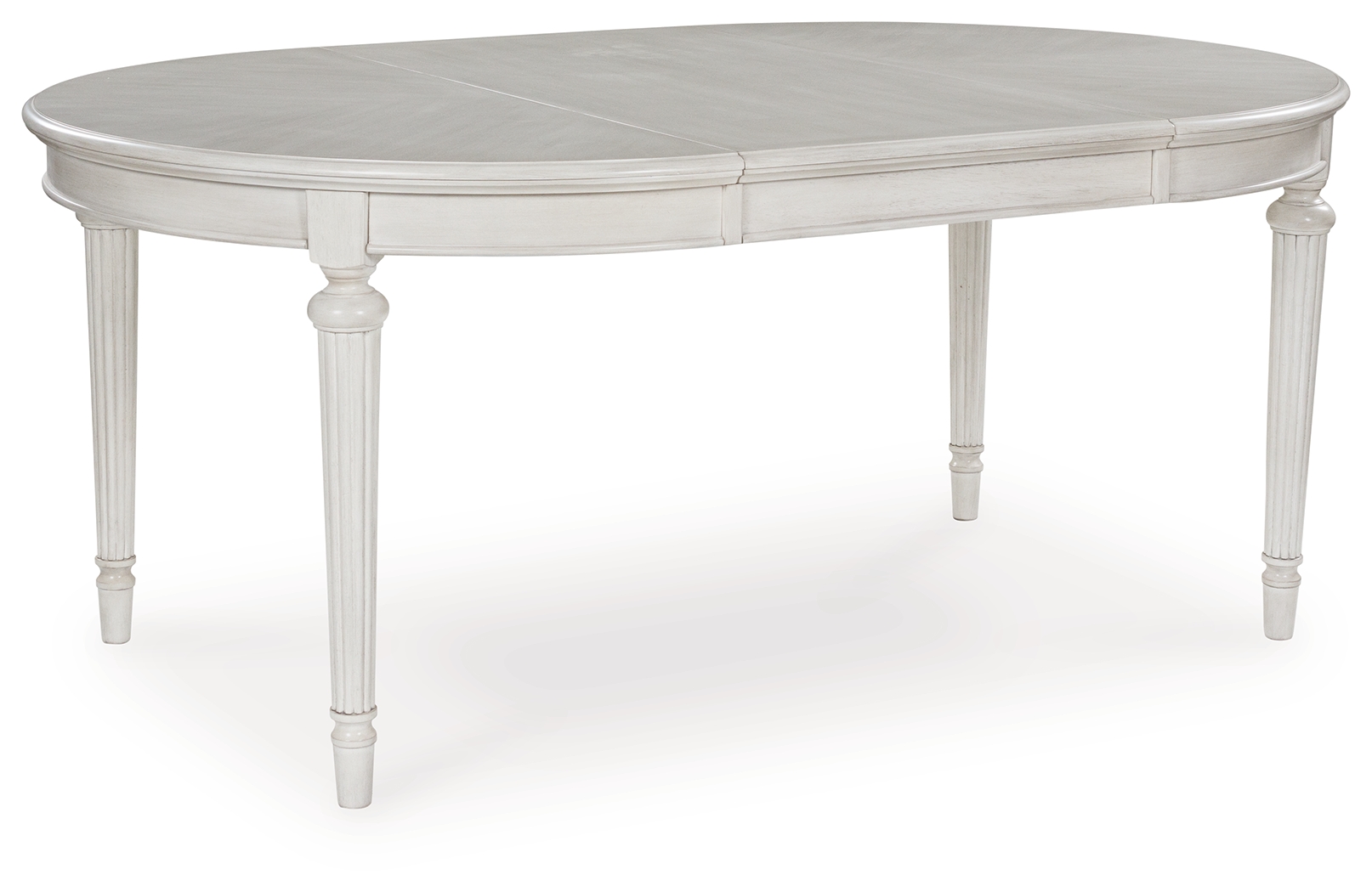 Montelaine - Oval Dining Room Extension Table - Antique White