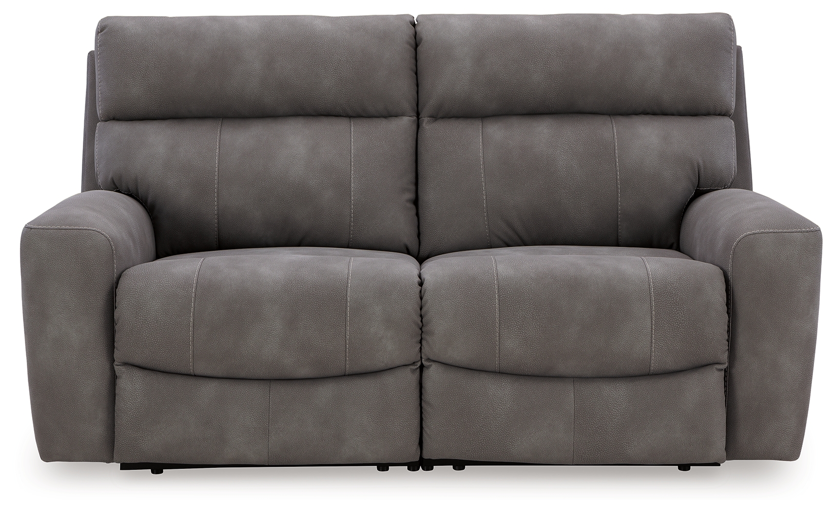 Next-Gen Durapella - 2-Piece Power Reclining Sectional Loveseat - Slate
