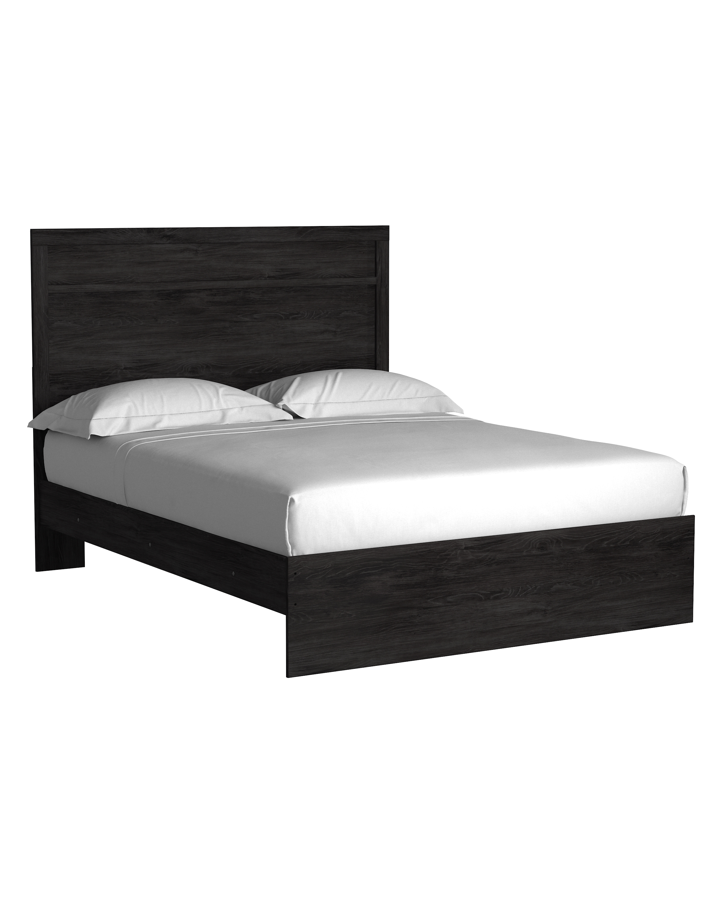 Belachime - Queen Panel Bed - Black