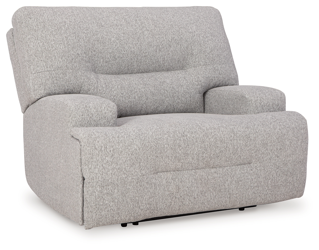 Acklen Place - Wide Seat Power Recliner - Pewter