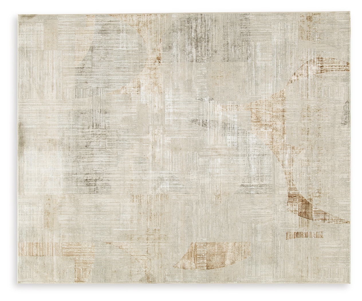 Truward - 8' x 10' Rug - Linen / Gray / Caramel