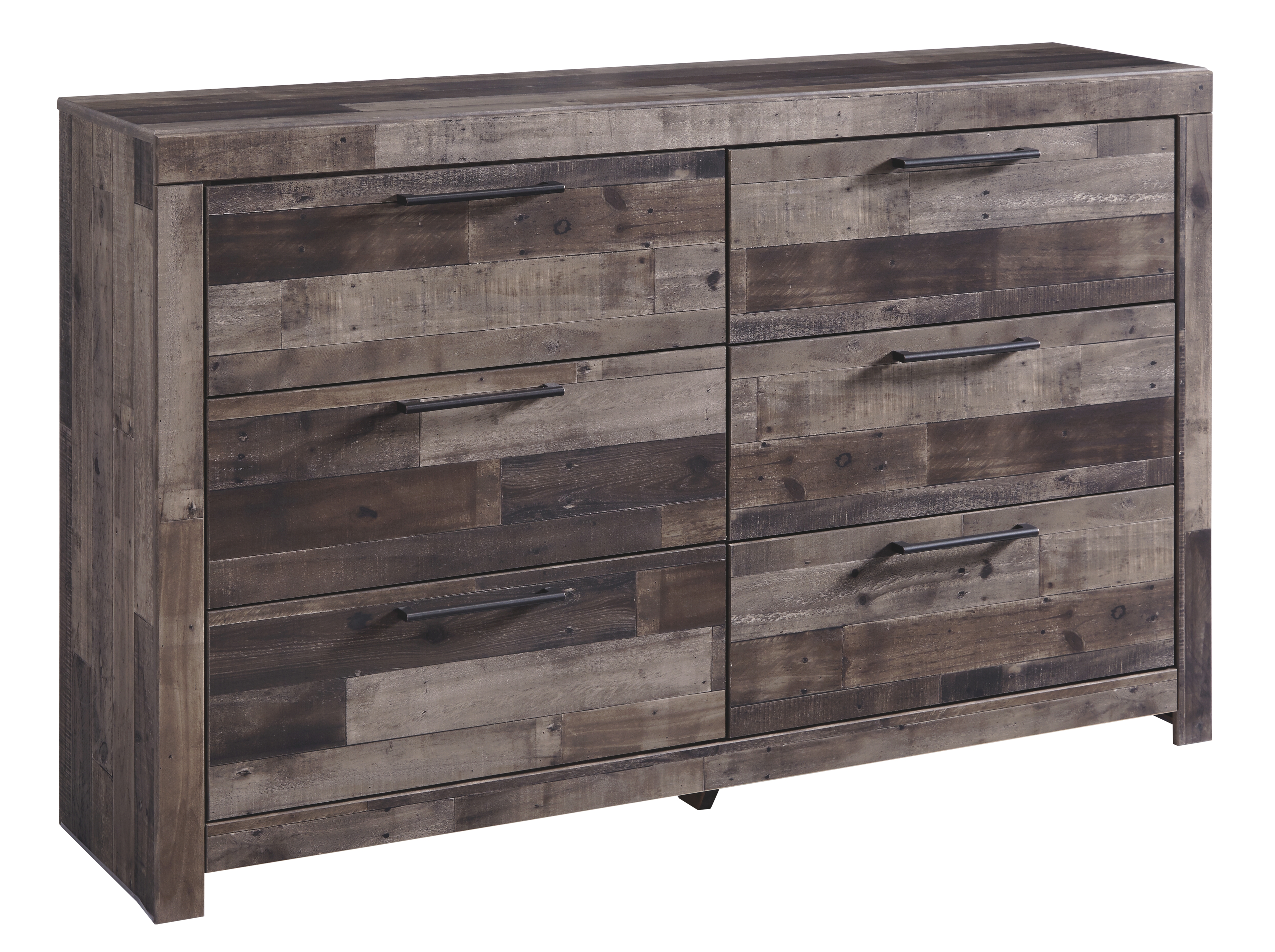 Derekson - Six Drawer Dresser - Multi Gray