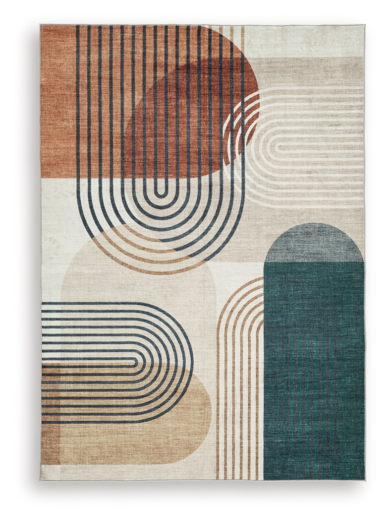 Farrendale - 8' x 10' Washable Rug - Multi