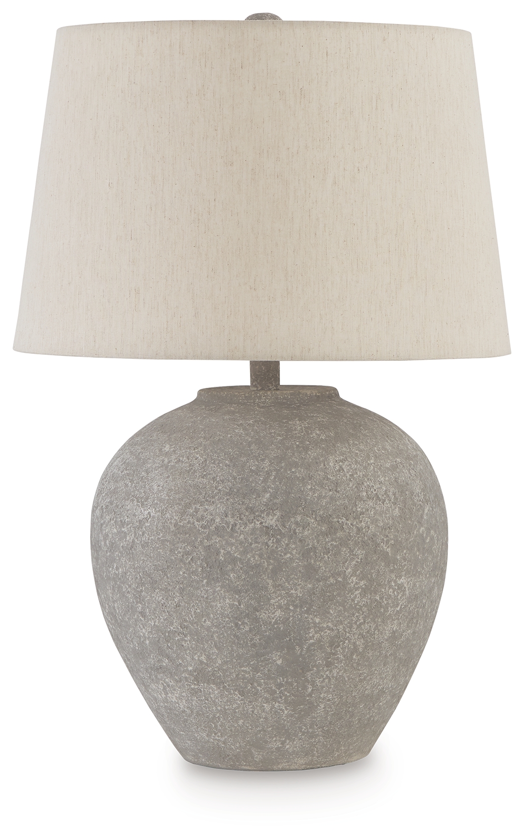 Dreward - Paper Table Lamp - Distressed Gray