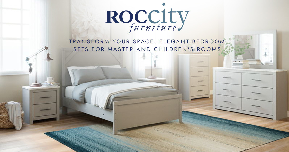 Transform Your Space: Elegant Bedroom Sets for Master and Children's Rooms