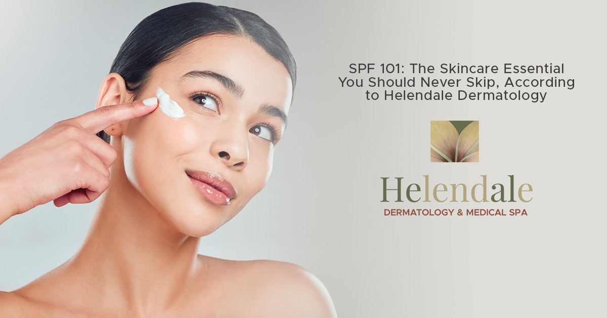 The Skincare Essential You Should Never Skip, According to Helendale Dermatology