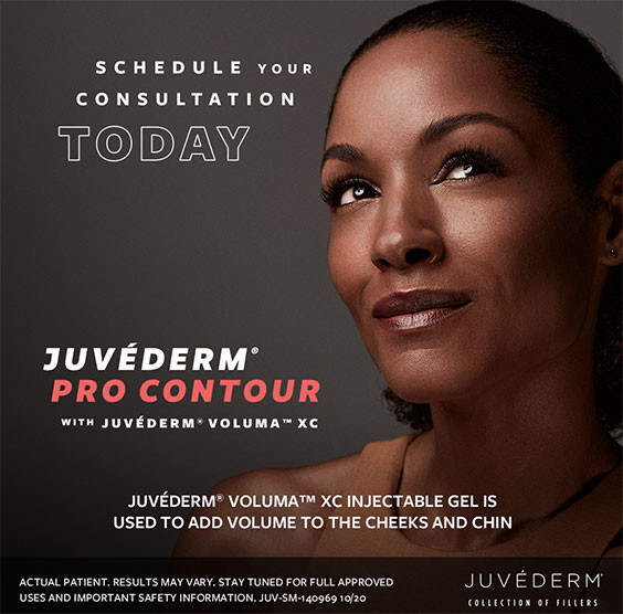 Juvederm Pro Contour with Juvederm Voluma Xc