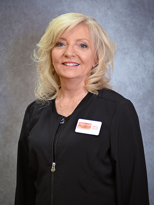 sherry martin front office supervisor at helendale dermatology & medical spa