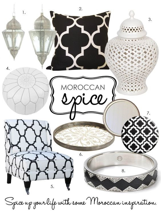 Moroccan inspired tile design