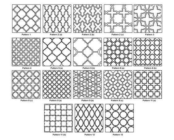 Arabesque Tile Pattern