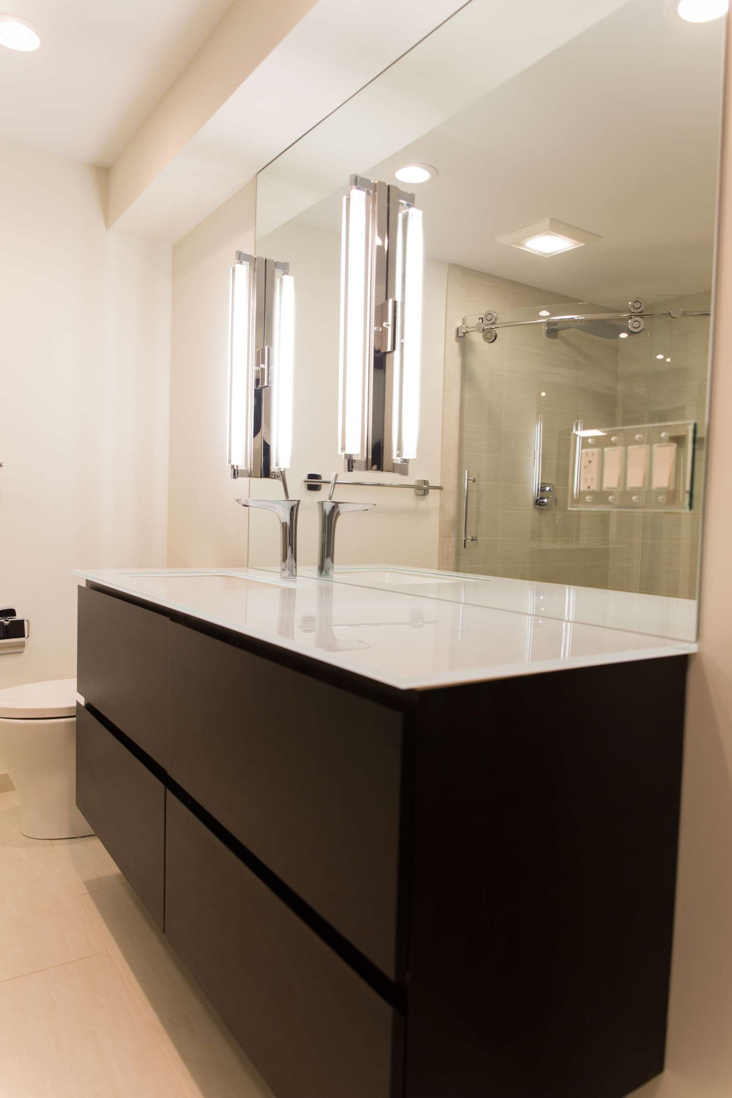 Bathroom Remodel with Floating Vanity, Rochester, NY