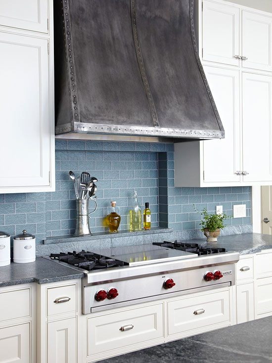 Kitchen Tile Backsplash Niche