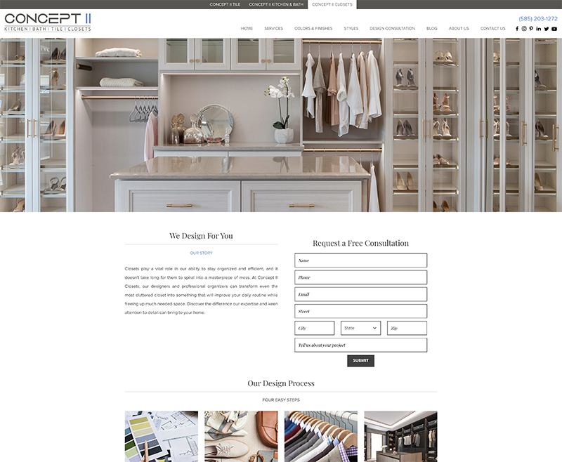 A modern walk-in closet with shelves, hanging clothes, and elegant decor in neutral tones.