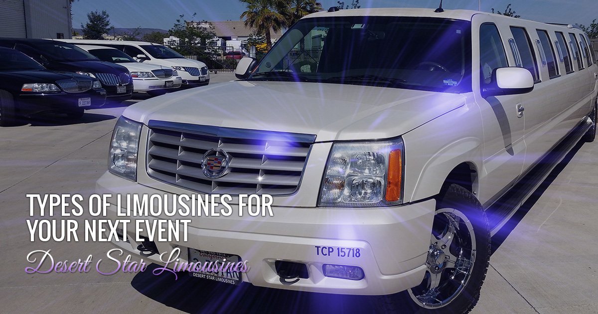Types of Limousines for Your Next Event