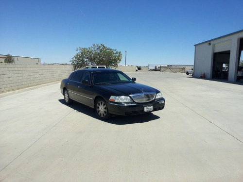 Black Lincoln Executive Sedan