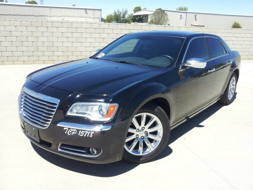 Black Chrysler 300 Sedan