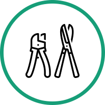 Tree pruning icon