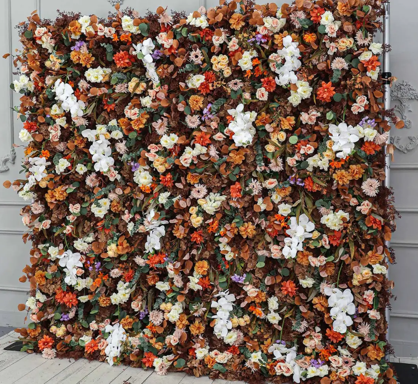 Fall in Love flower wall