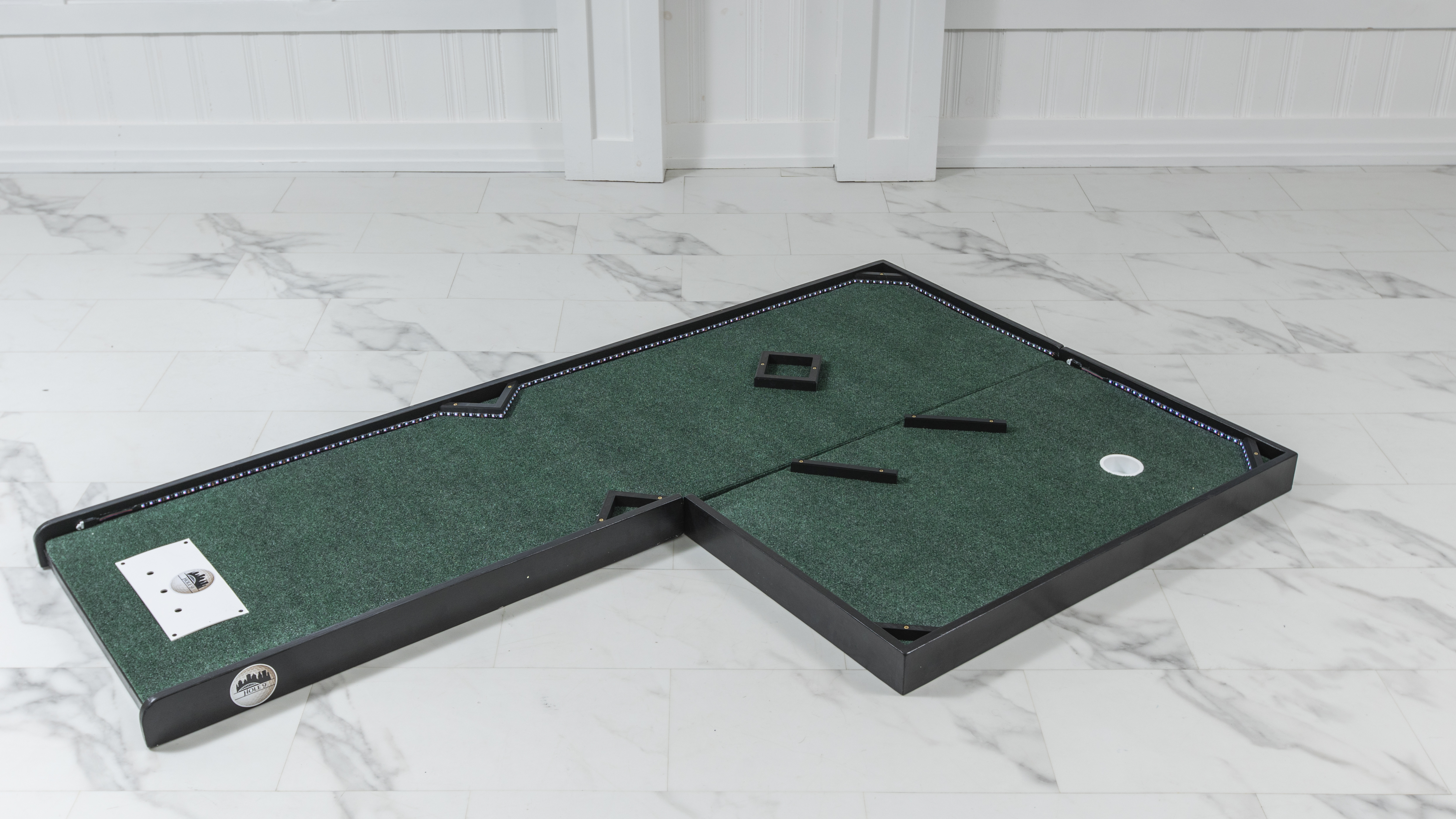 Classic Mini Golf setup hole 9