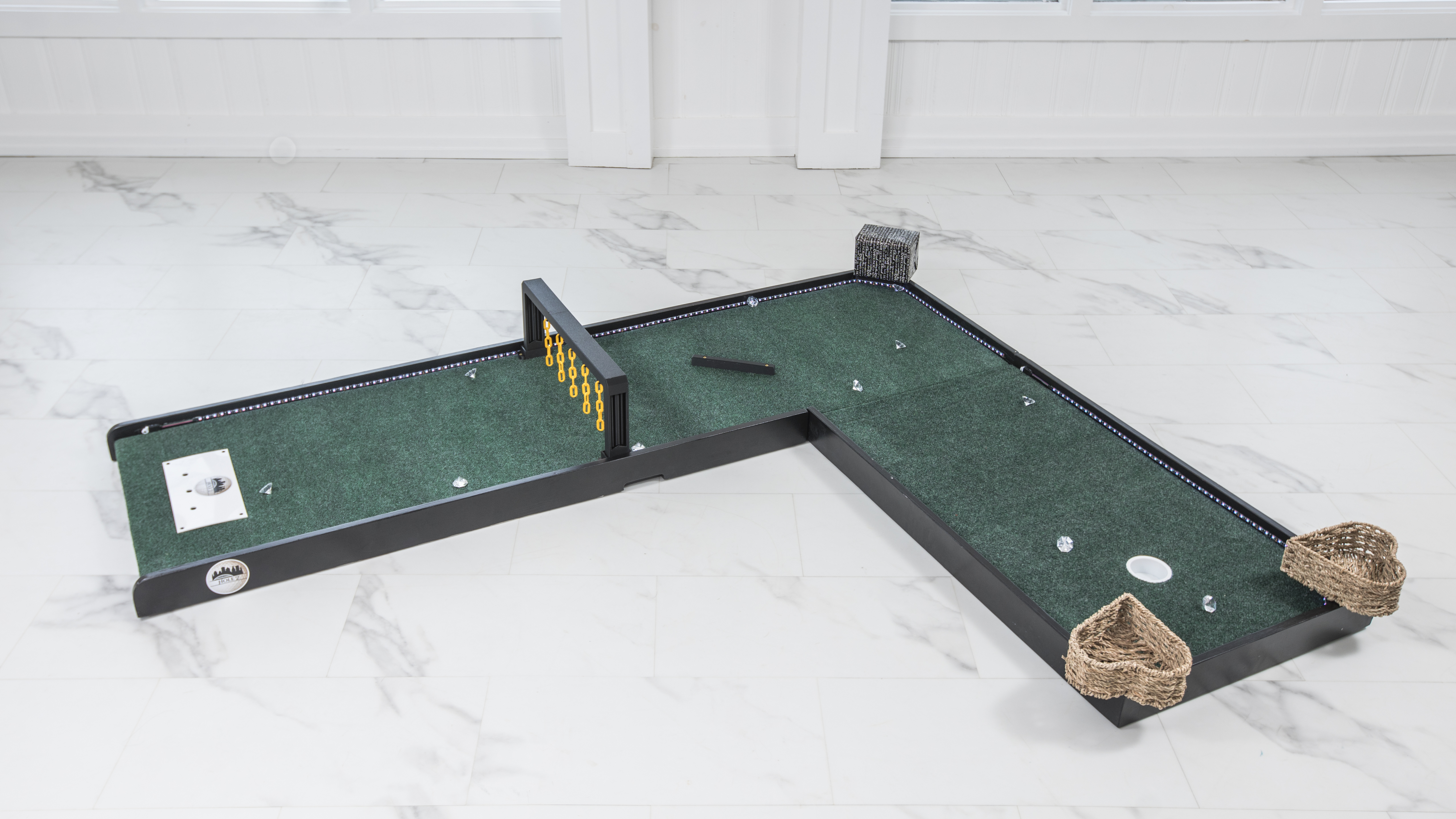 Wedding Mini Golf setup hole 2