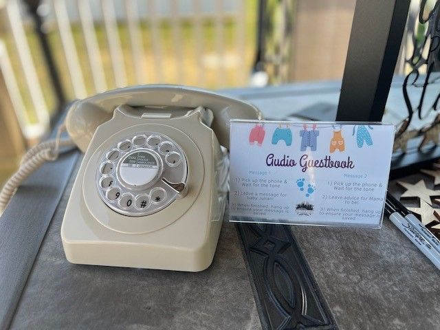 Vintage audio book phone