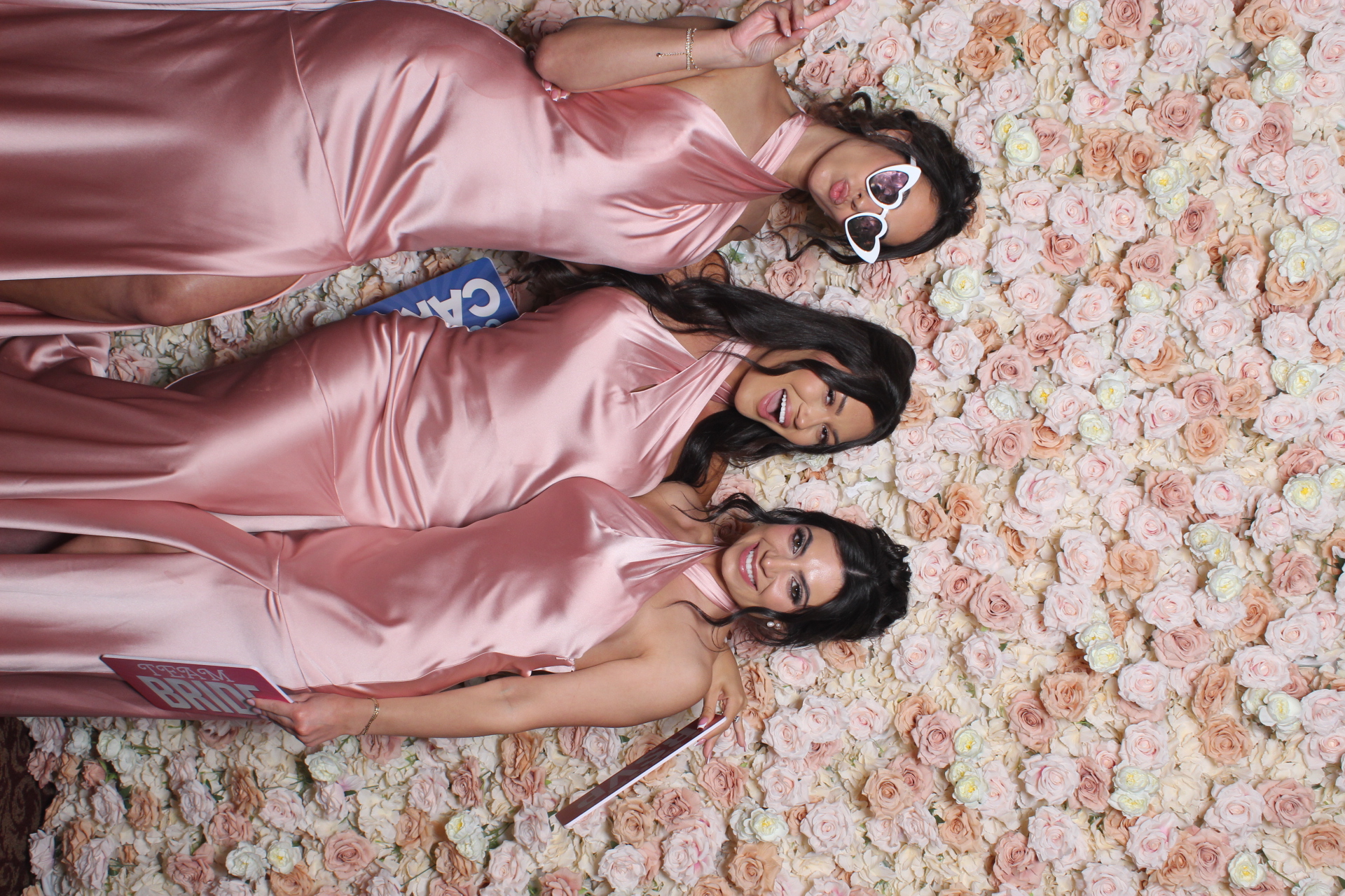 Pop of Pink photo booth view