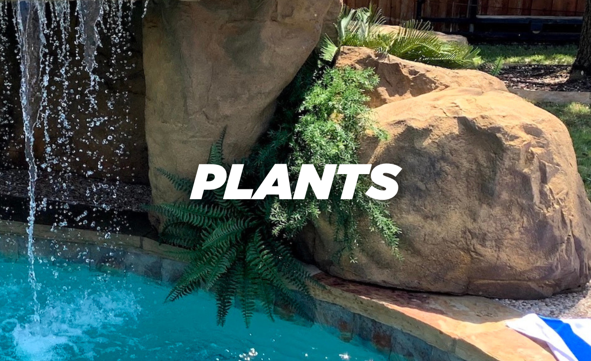 Swimming Pool UV Rated Artificial Plants
