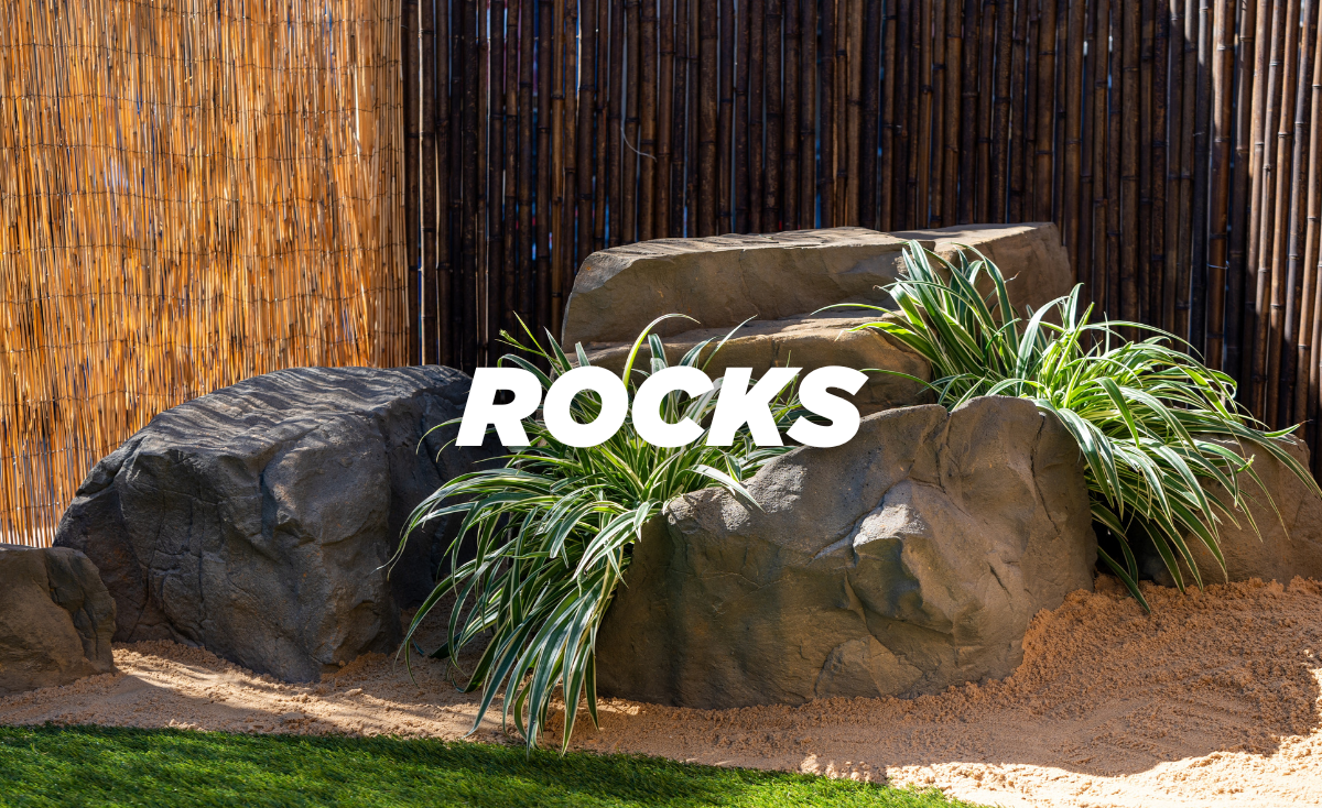 Garden artificial rock for decoration or utility covers