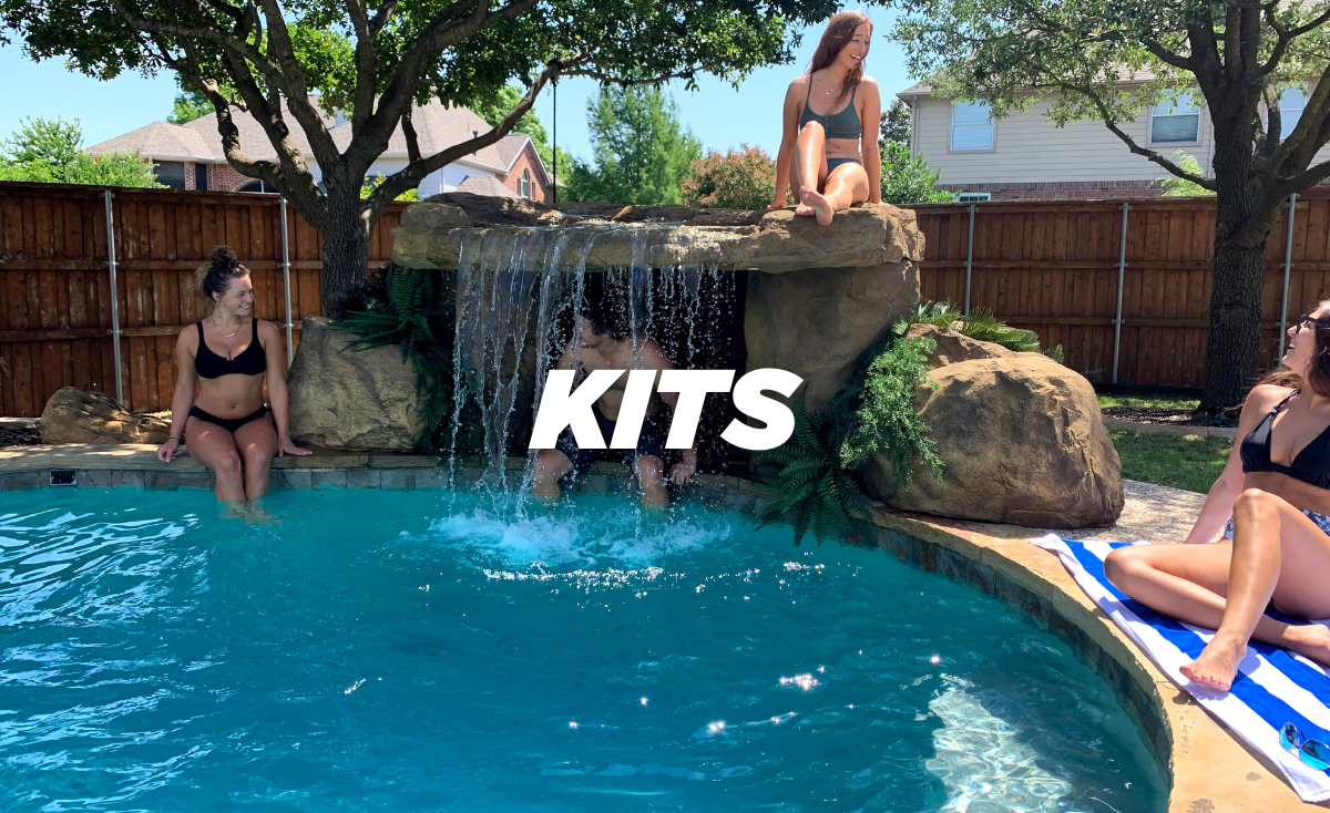 Swimming Pool Waterfall Kits
