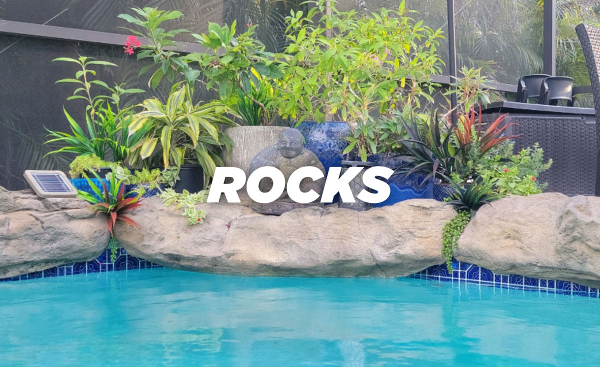Swimming Pool Decoration Rocks