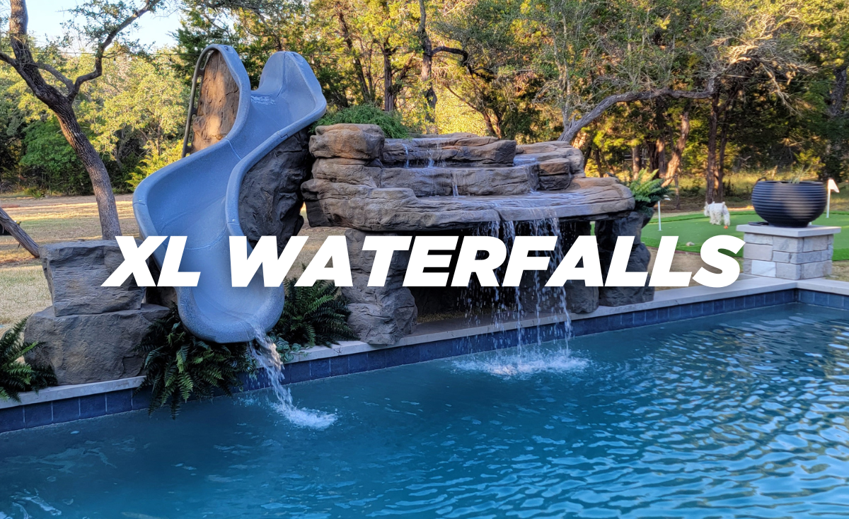 XL Swimming Pool Waterfalls