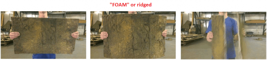 rigid foam aquarium faux rock material