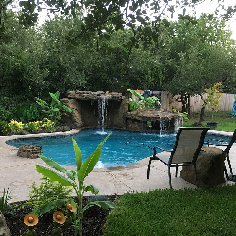 "Grotto" Swimming Pool Waterfall