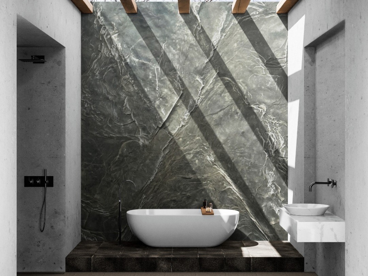 Slate Rock Wall Panel 14' x 8'