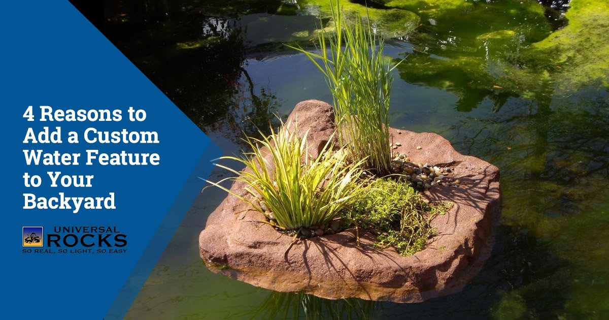 4 Reasons to Add a Custom Water Feature