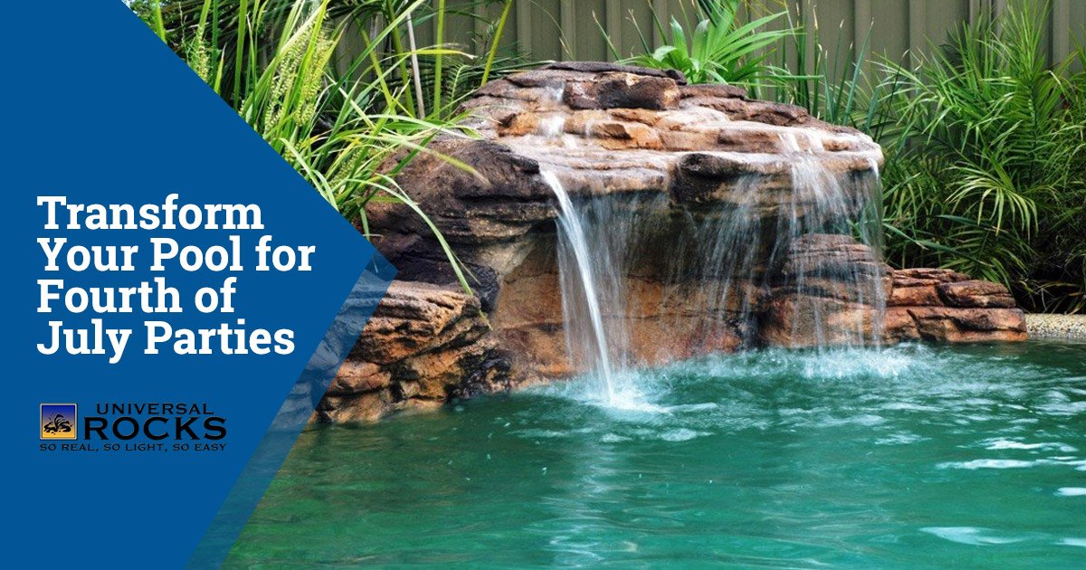 Waterfall kit for in-ground pools
