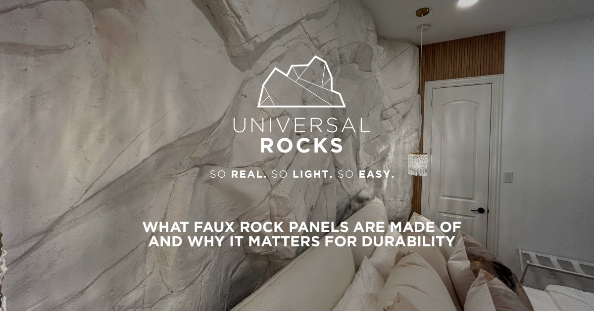What Faux Rock Panels Are Made Of and Why It Matters for Durability