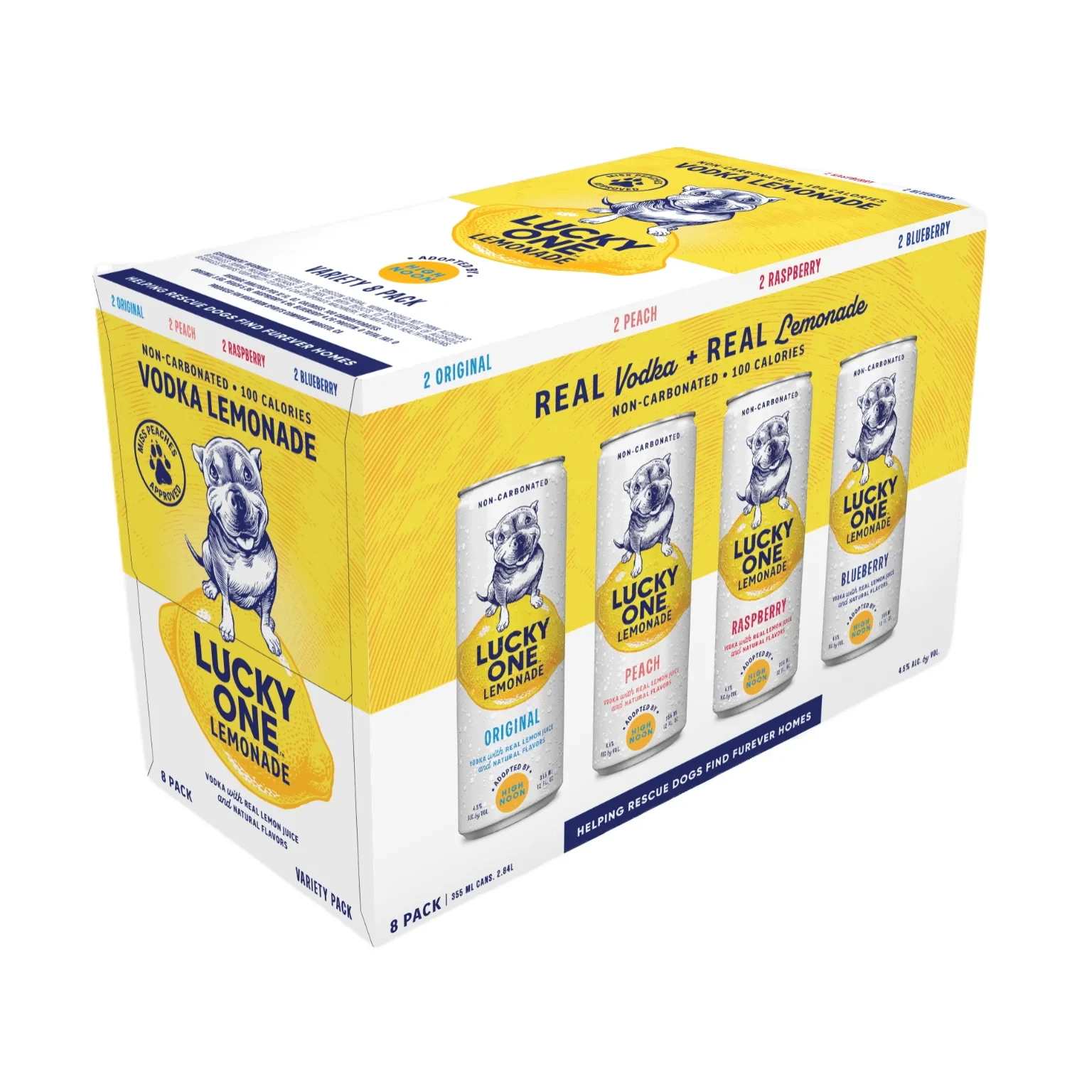 Lucky One Lemonade 8 X 12oz