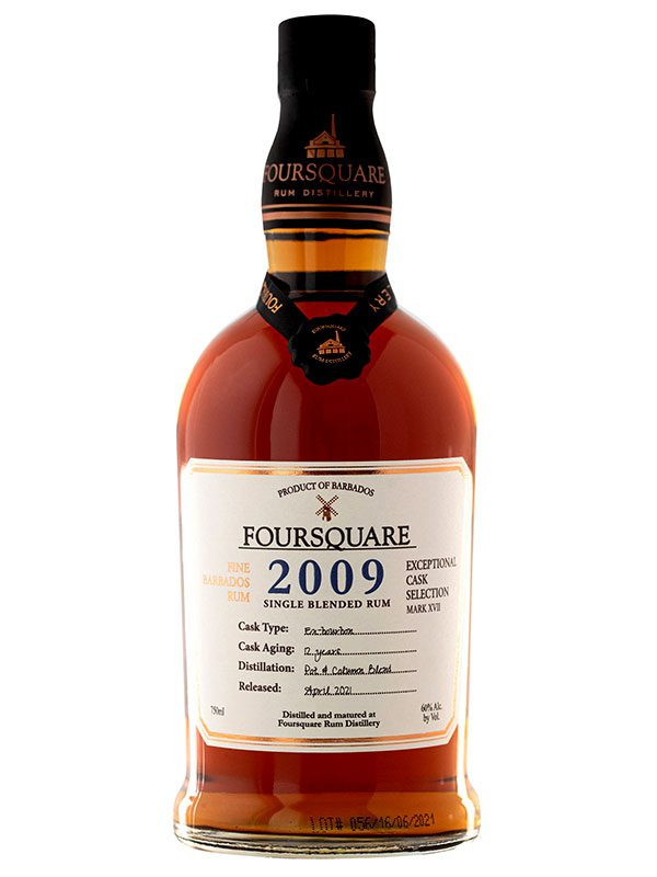 Foursquare 2009 12 Year Single Blended Rum 750ml
