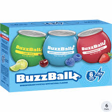 Buzzballz Variety 6 Pack 1200ml