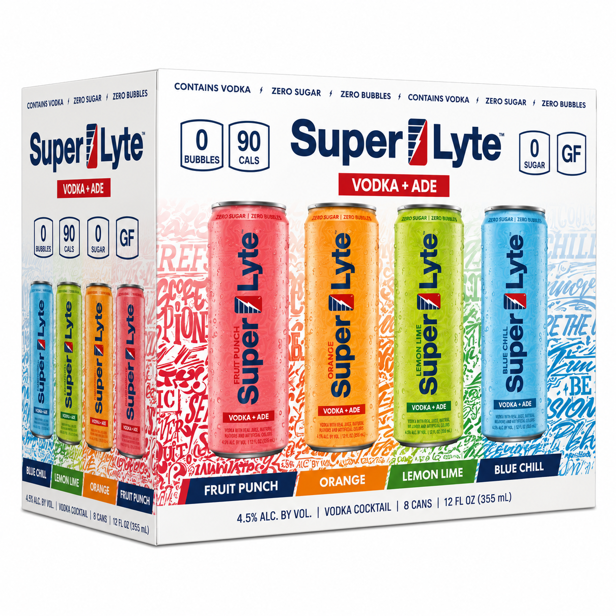 Super Lyte Zero Sugar Variety 12oz 8PK