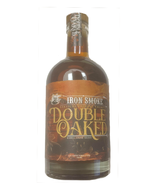 Iron Smoke Bourbon Whiskey Double Oaked 750M