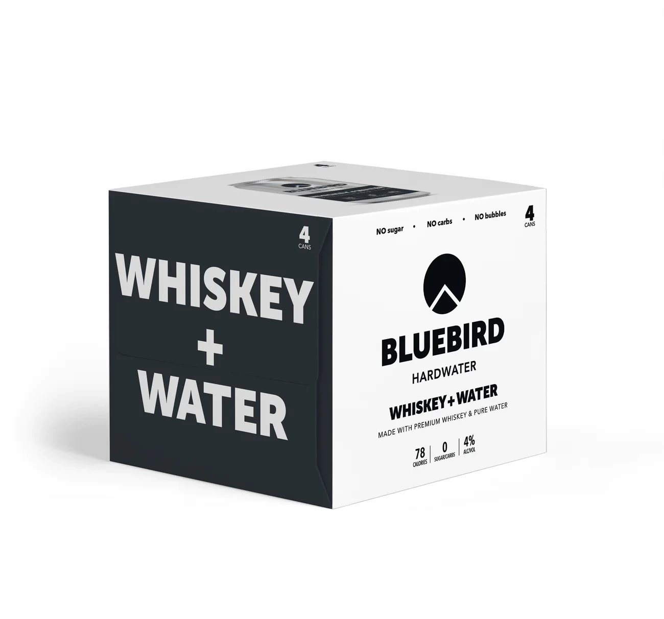 Bluebird 4PK Whiskey & Water