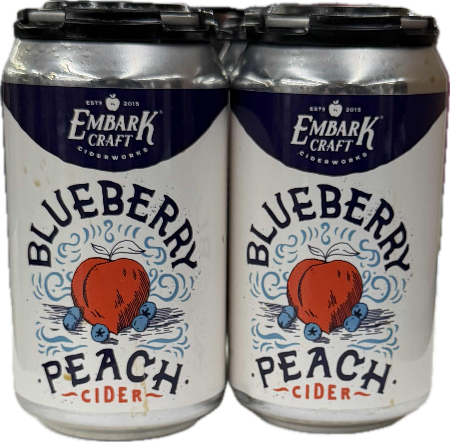 Embark Blueberry Peach 4PK