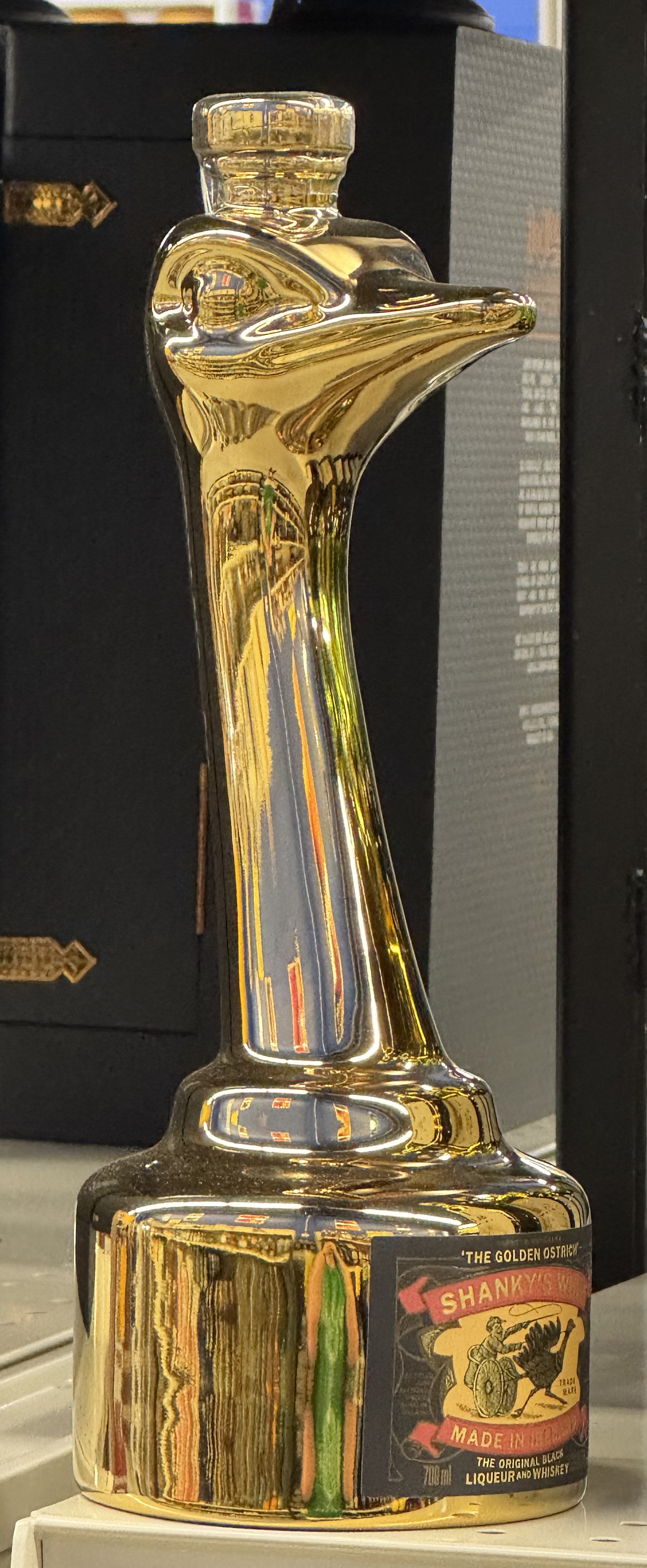 Shankys Whip Golden Ostrich 70